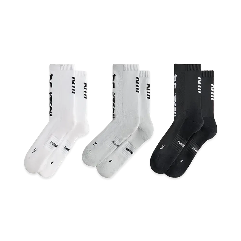 Kith x On Core 3-Pack Run High Socks "Multi"