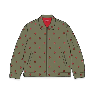 Supreme x Spitfire Work Jacket "Olive"