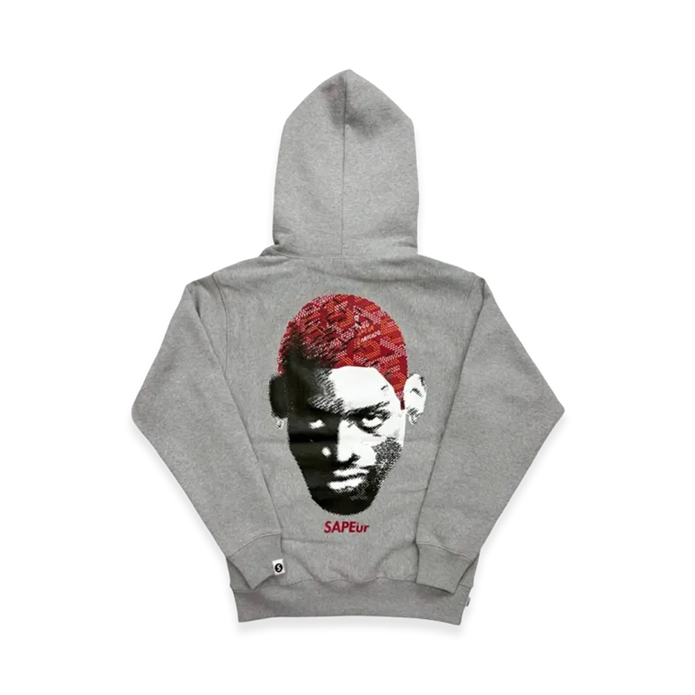 SAPEur Youth Chess Head-Year Of The Horse- Hoodie "Gray"