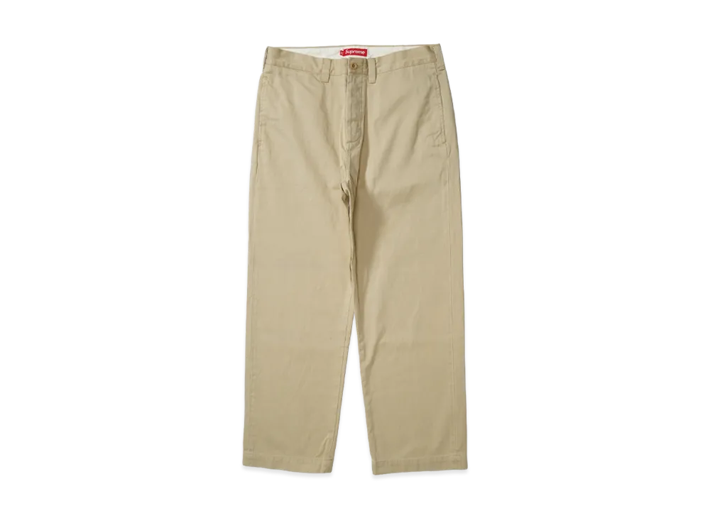 Supreme Chino Pant "Tan" (26FW)