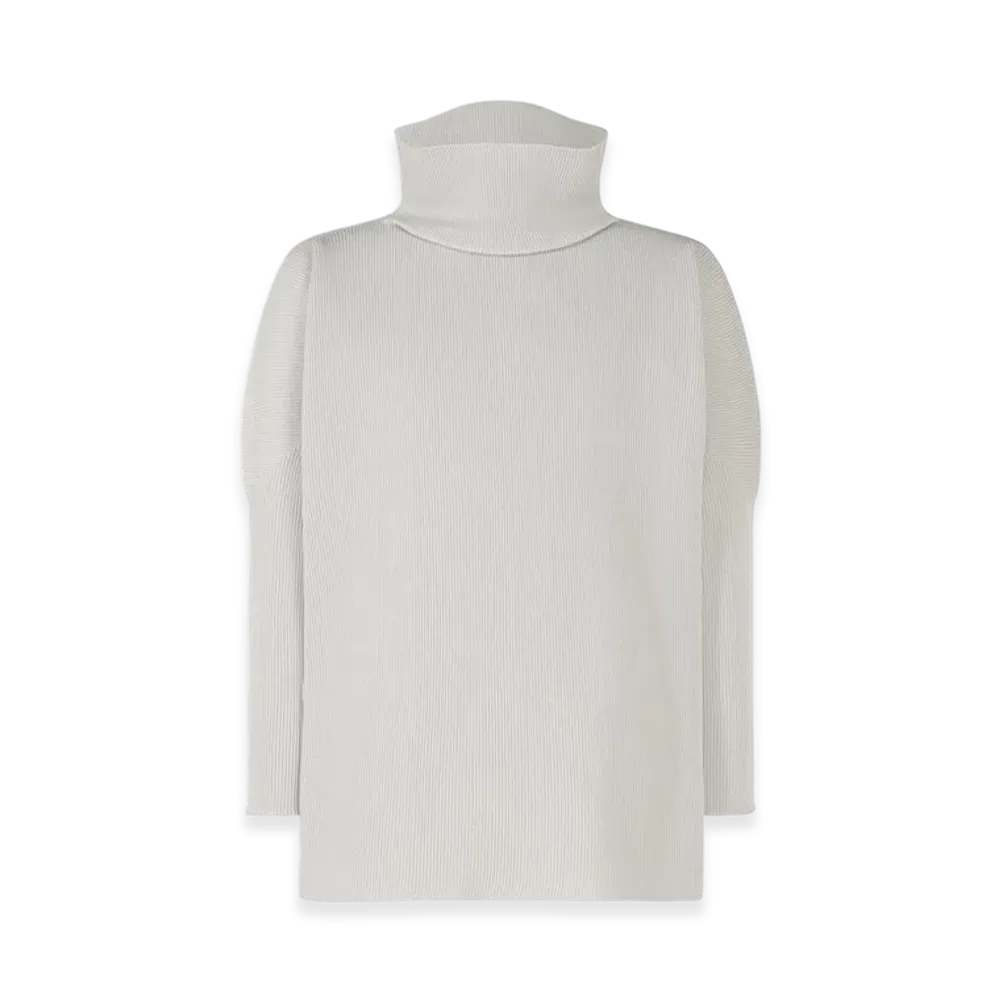 HOMME PLISSE ISSEY MIYAKE Basic Knit "Light Gray"