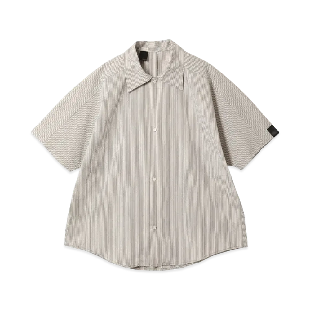 N.HOOLYWOOD Half Sleeve Big Shirt "Beige"