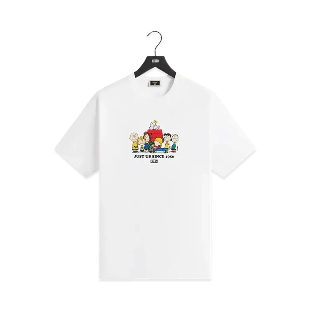 Kith x Peanuts Just Us Since 1950 Tee "White"
