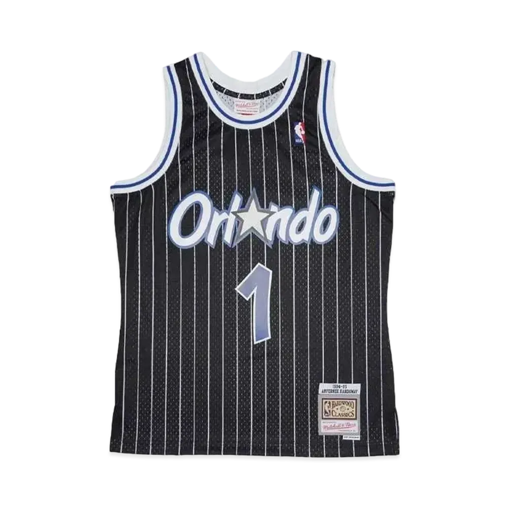 Mitchell&Ness NBA SWINGMAN ALTERNATE JERSEY MAGIC 1994 ANFERNEE HARDAWAY "BLACK"
