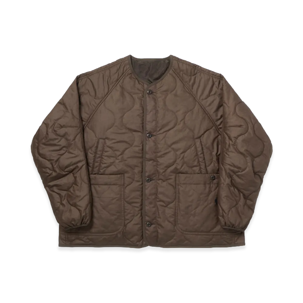 DAIWA PIER39 Tech Reversible Hunting Liner "Dark Brown"