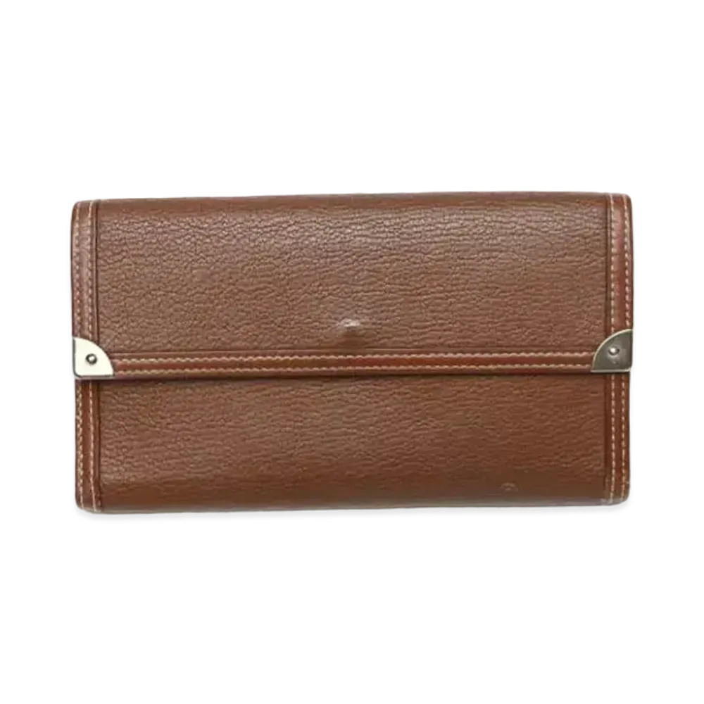 Louis Vuitton Suhali Porte Tresor International "Sienne"