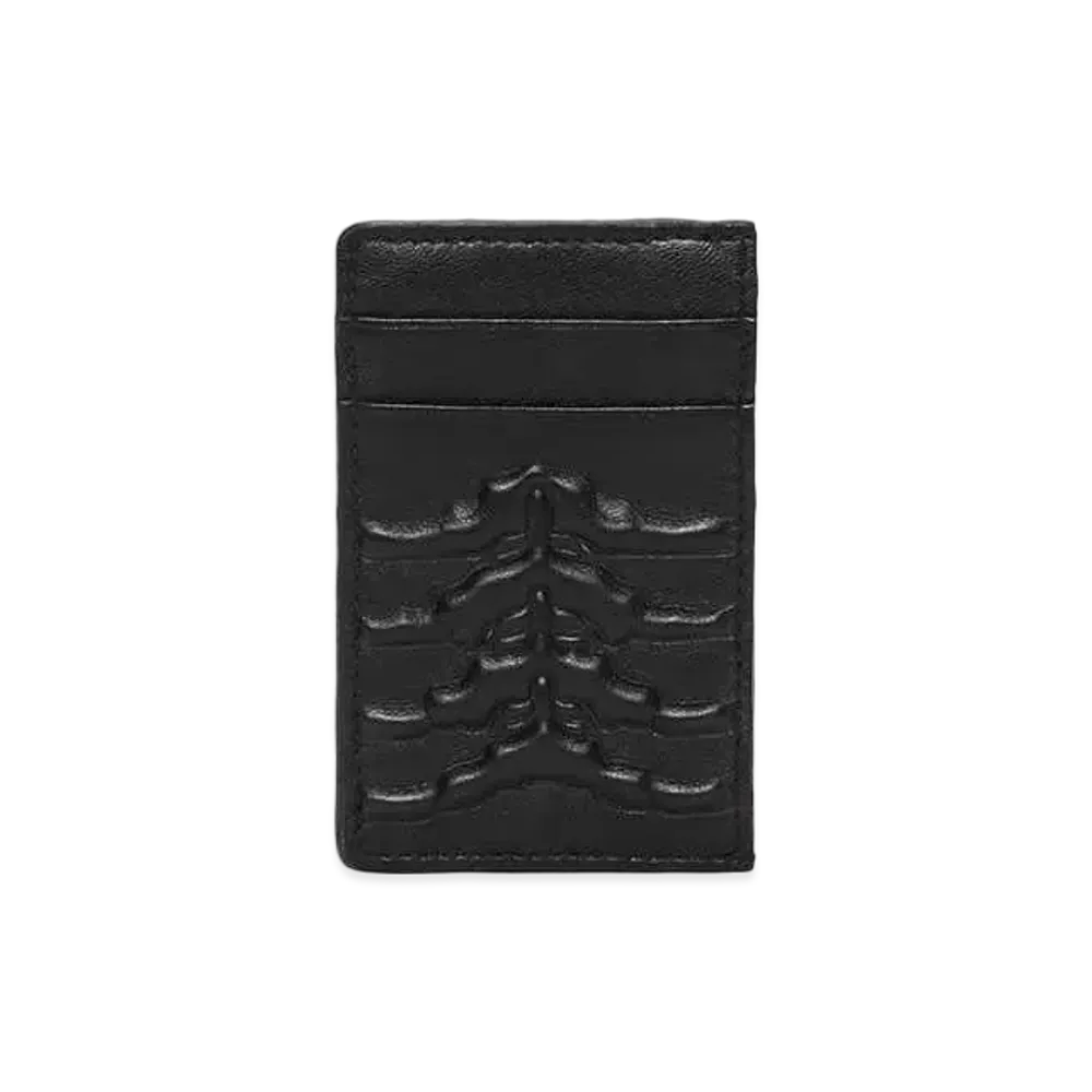 Alexander McQUEEN Leather Card Holder "Black"