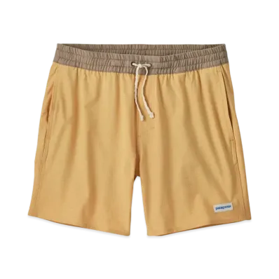 Patagonia Men's Home Waters Volley Short 16 Inch "Tan"