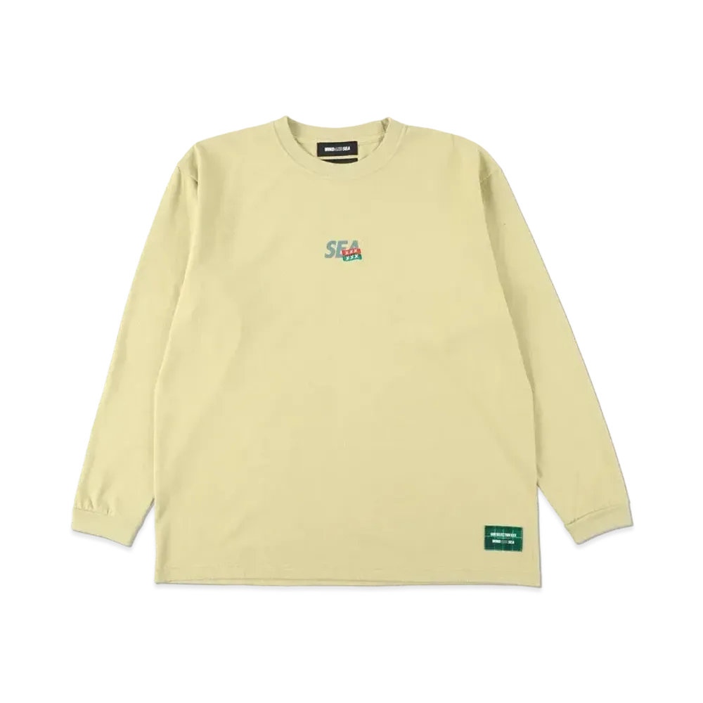 WIND AND SEA GOD SELECTION XXX (X.X.X) L/S TEE "Beige"