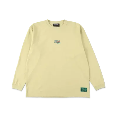 WIND AND SEA GOD SELECTION XXX (X.X.X) L/S TEE "Beige"