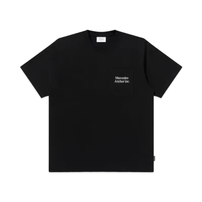Mercedes Anchor Inc. Pocket Tee "Black"