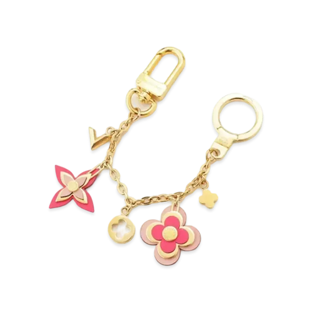 Louis Vuitton Bijoux Sac Chenne Blooming Flower "Gold"