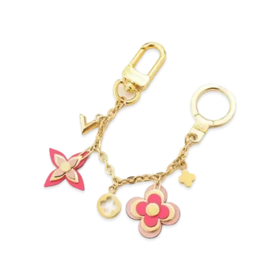 Louis Vuitton Bijoux Sac Chenne Blooming Flower "Gold"