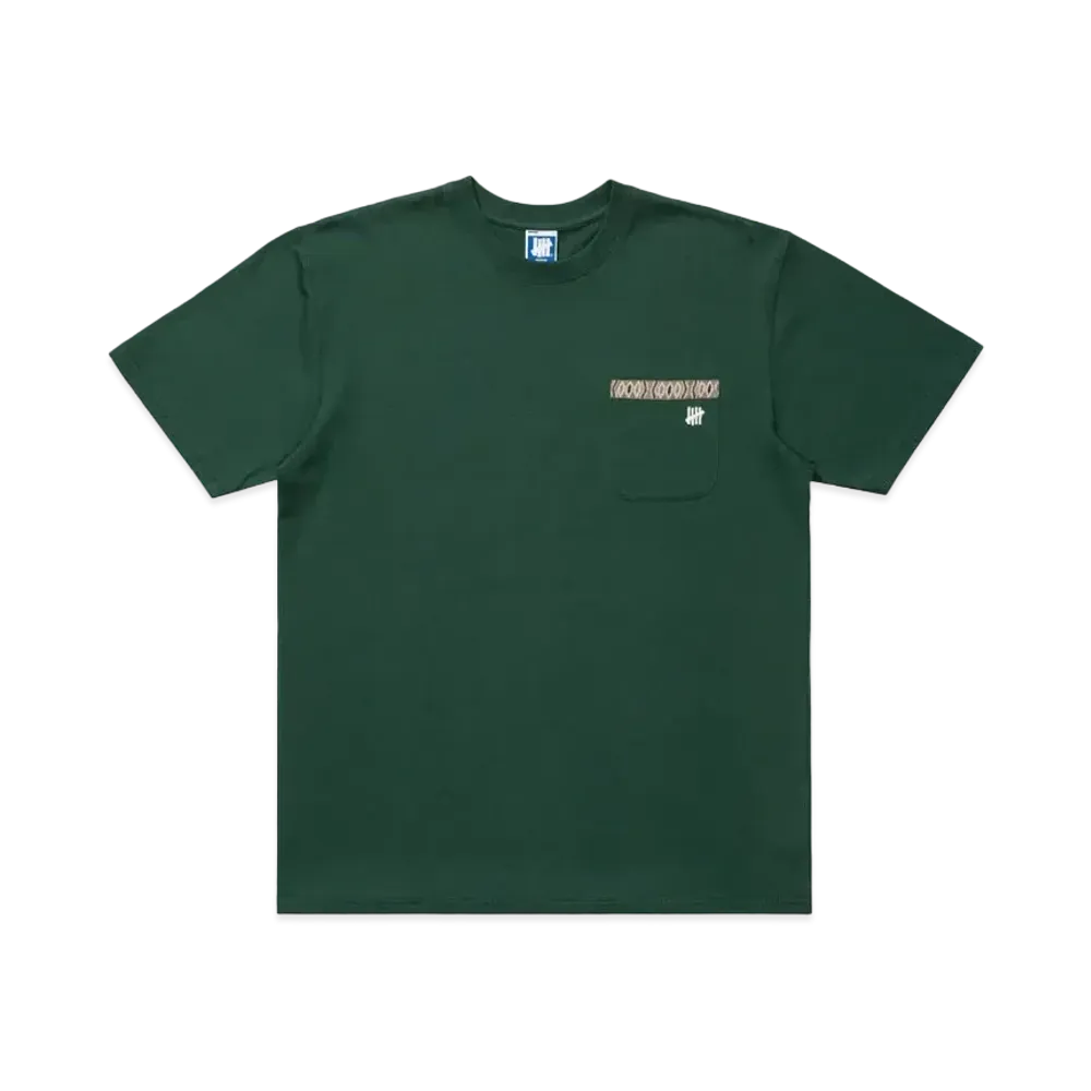 UNDEFEATED S/S Trim Pocket Tee "Green"