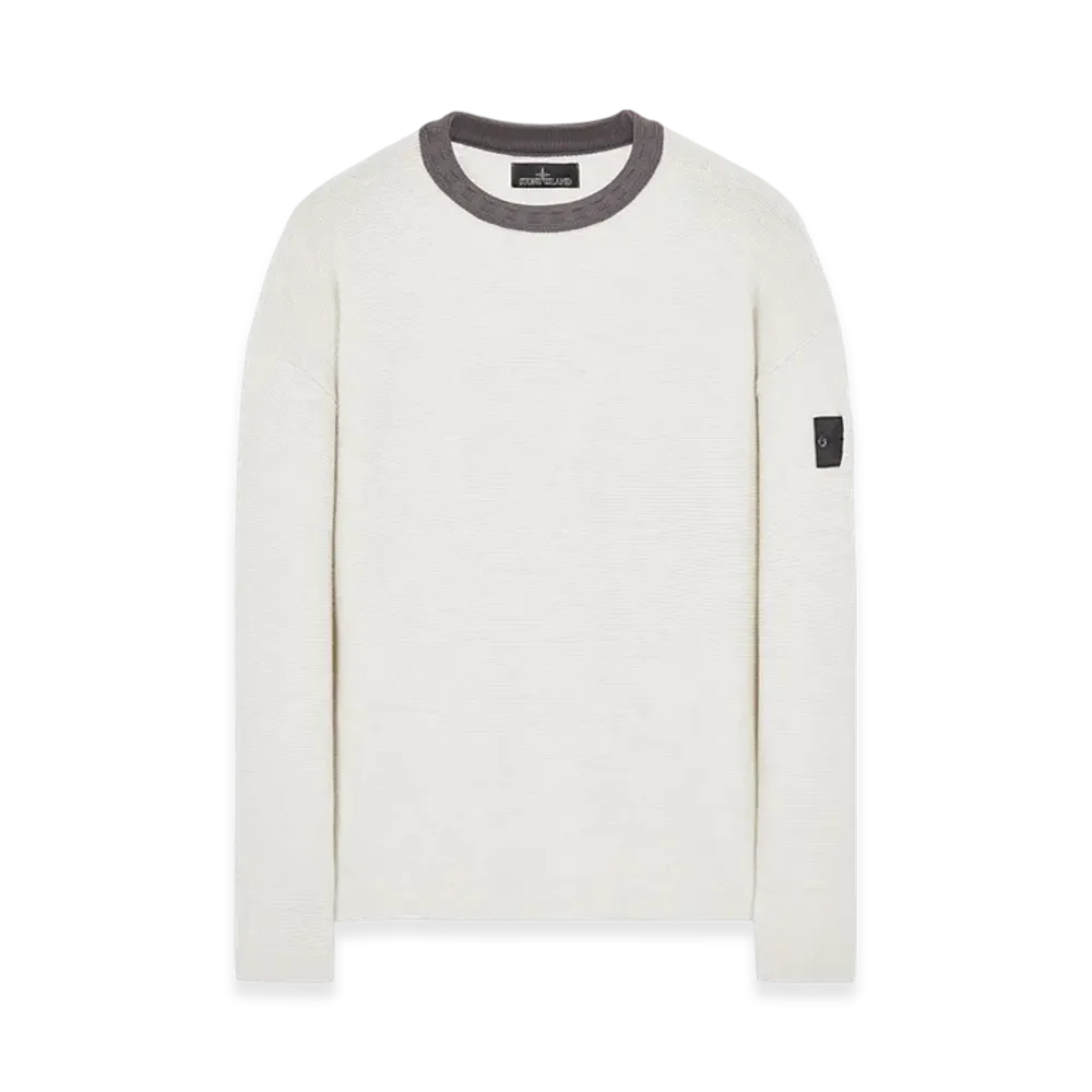 Stone Island Shadow Project 5042U Crewneck Knit Chapter 2 - 22FW "Natural White"