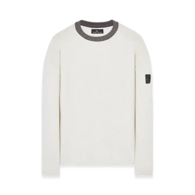 Stone Island Shadow Project 5042U Crewneck Knit Chapter 2 - 22FW "Natural White"