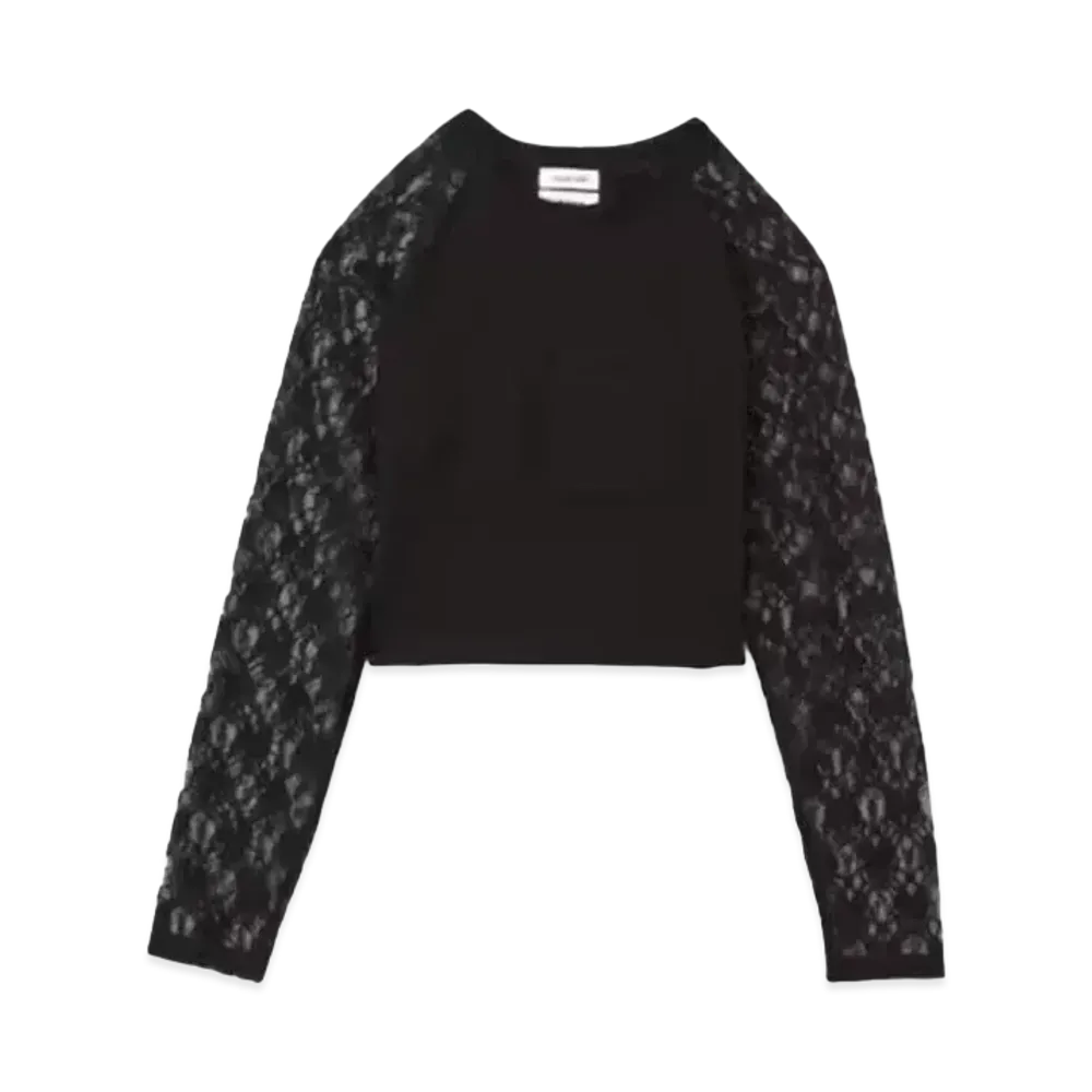LAGUA GEM x atmos pink Raglan Tee "Black"
