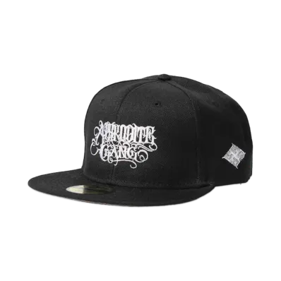 APHRODITEGANG Classic Logo Snapback Cap "Black-White"