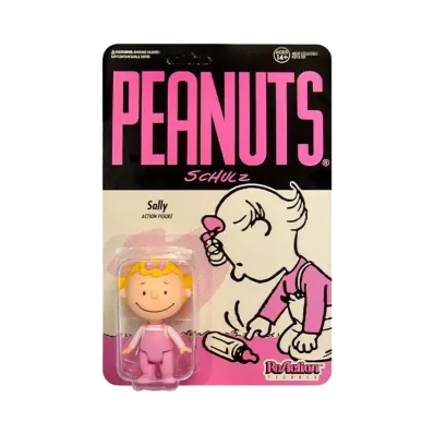 Super7 Peanuts ReAction Action Figure Pajama Sally "Multicolor"