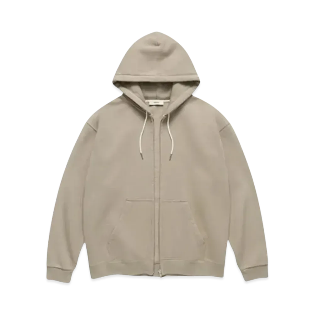 JJJJound J2000 Zip Hoodie "Taupe"