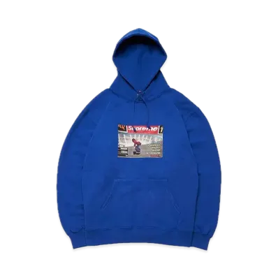Supreme x THRASHER Hooded Sweatshirt "Royal"