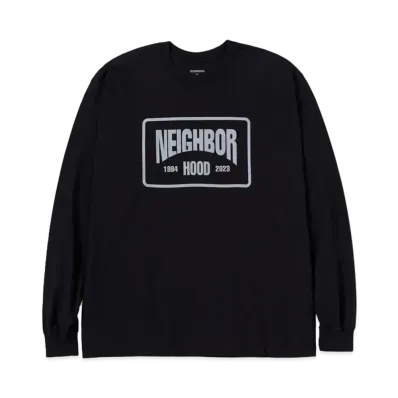 NEIGHBORHOOD NH . Tee LS-5 "Black"
