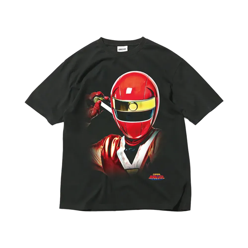 スーパー戦隊 x HOMEGAME \ 1994 ニンジャレッド TEE "BLACK"