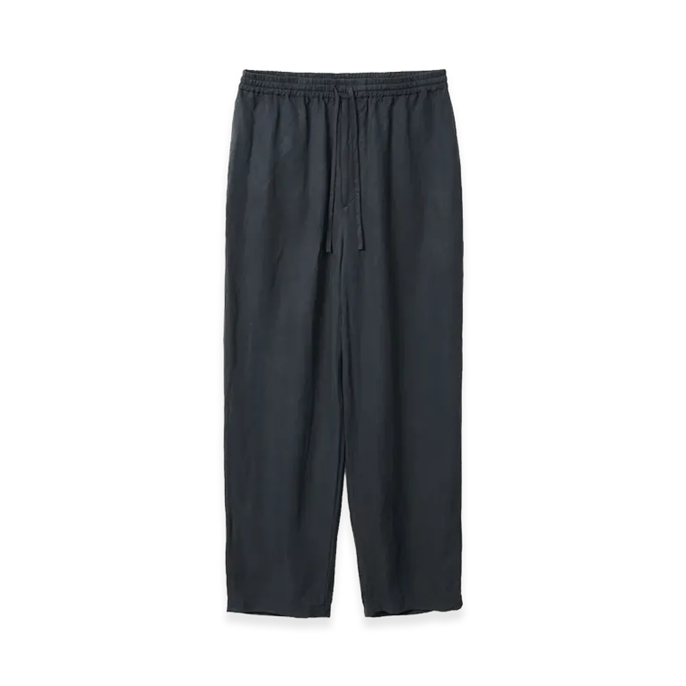 everyone x A.PRESSE Silk Linen Sleeping Trousers "Black"