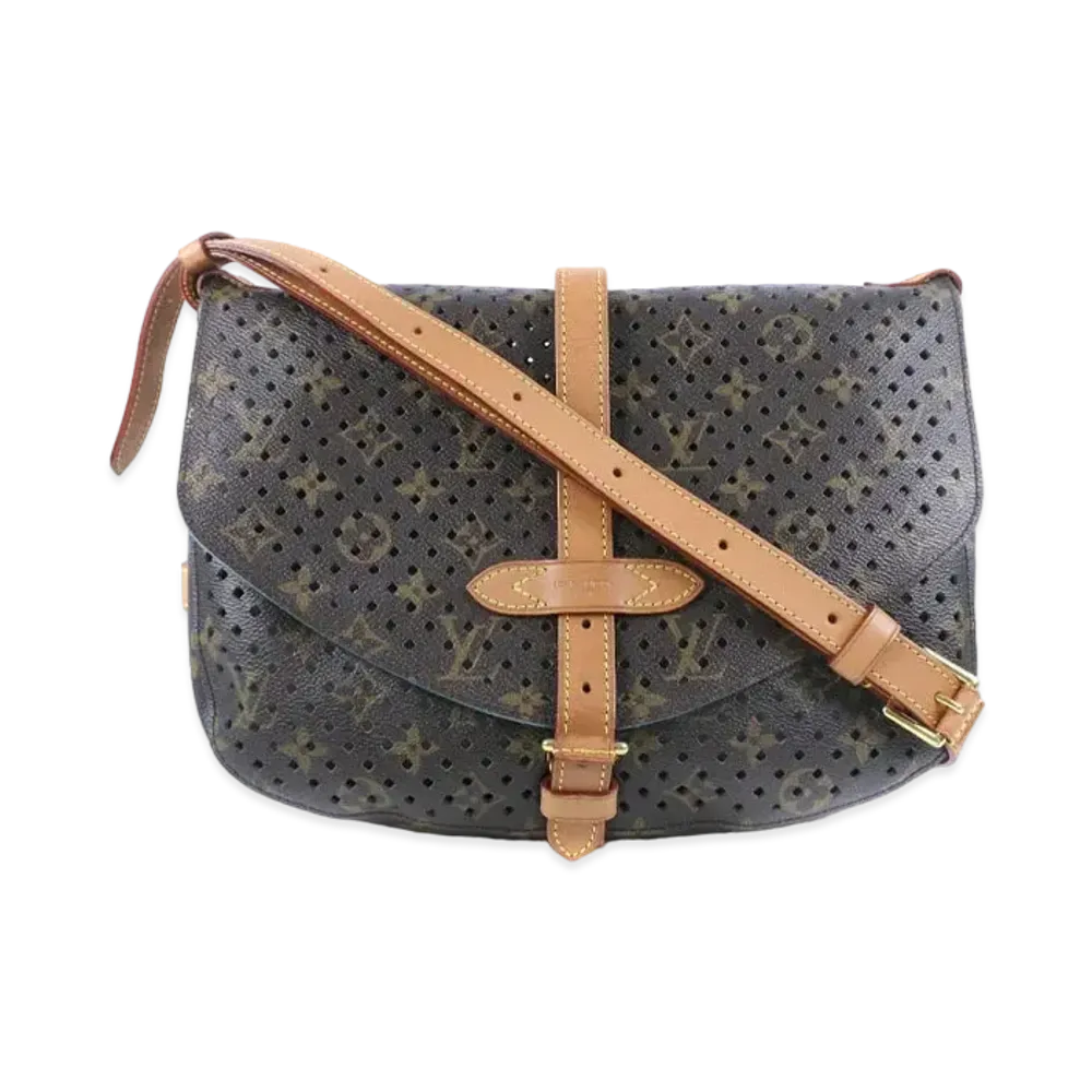 Louis Vuitton Fleur Someur 30 Monogram Perforated