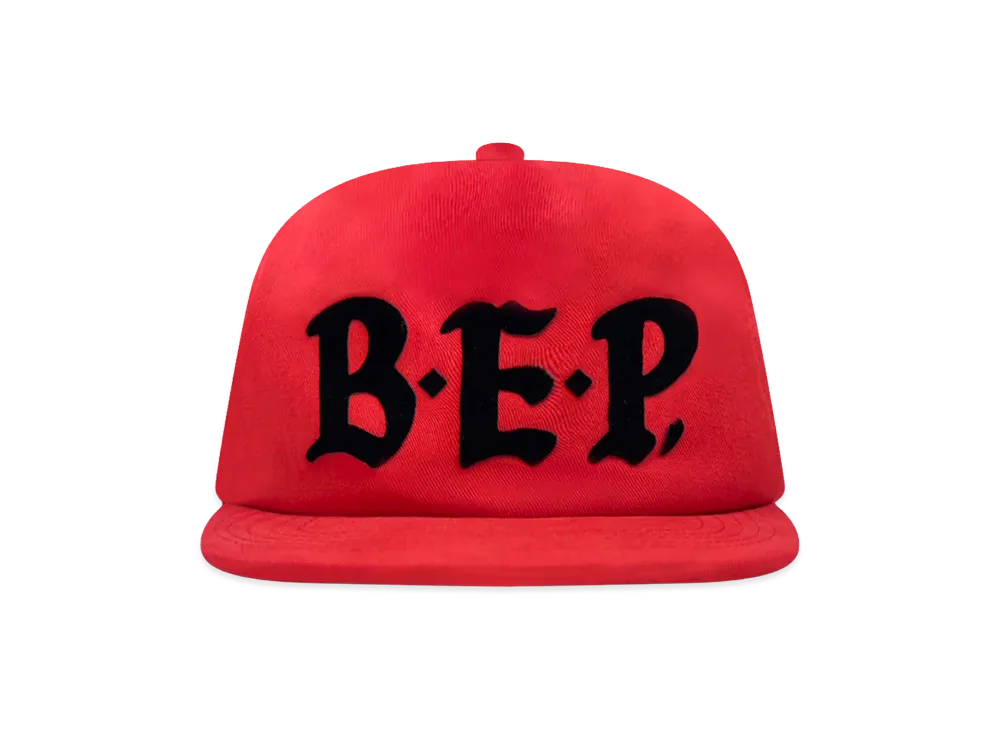 BlackEyePatch Heated Initials Cap "Red"