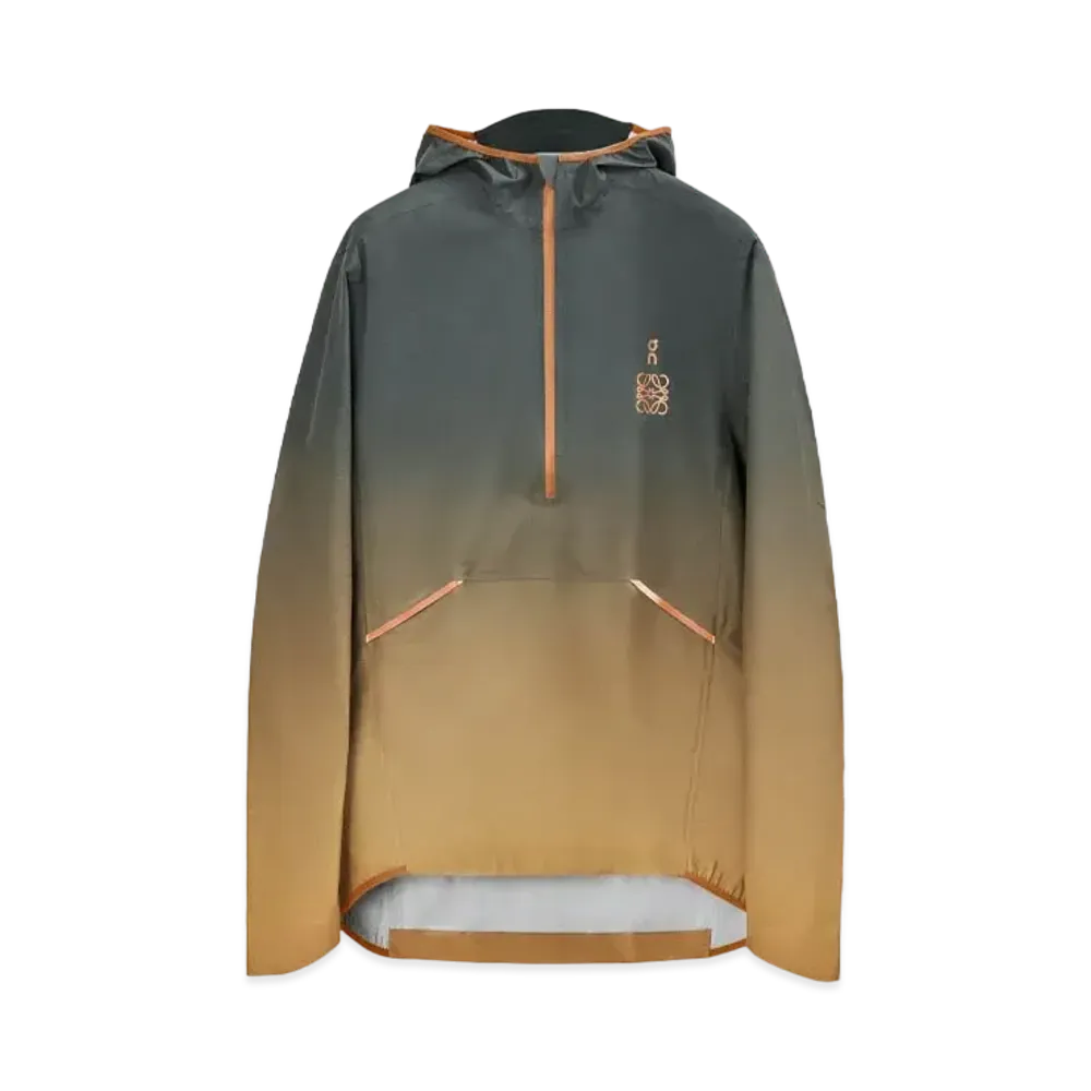LOEWE × On Waterproof Anorak "Gradient Khaki"