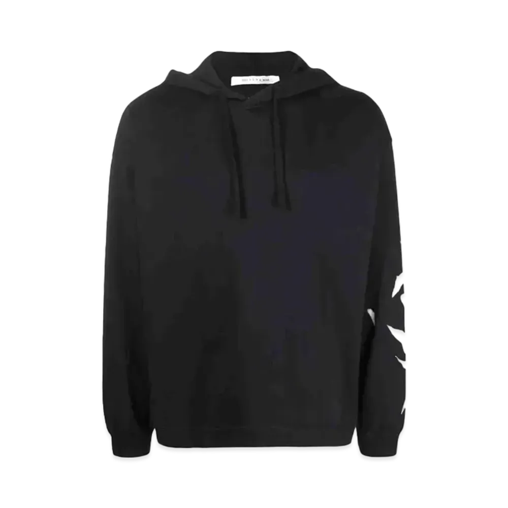 1017 ALYX 9SM Abstract-Print Hoodie "Black"