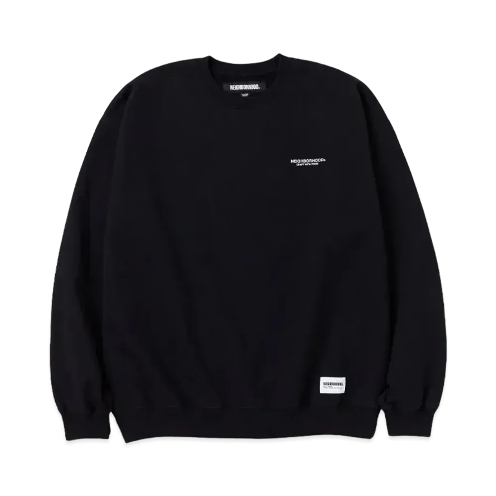 NEIGHBORHOOD Classic Sweat Shirt LS "Black"