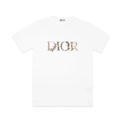 Dior Oversize Dior Flower T-Shirt "White"