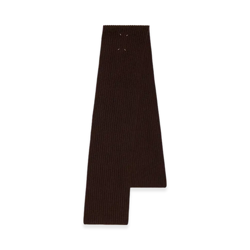 Maison Margiela Cashmere Scarf "Brown"