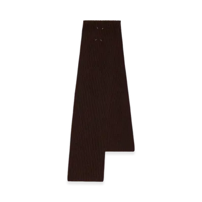 Maison Margiela Cashmere Scarf "Brown"