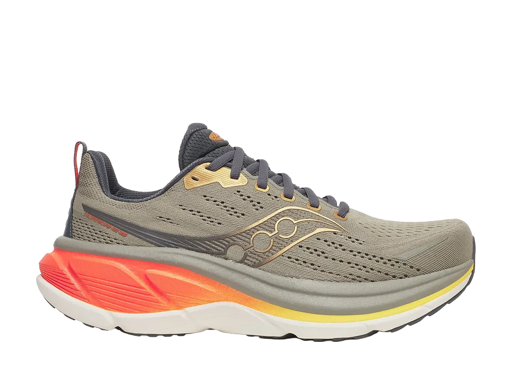 Saucony Hurricane 25 "Laurel/Fire"