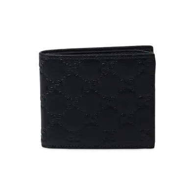 GUCCI 'GG Emblem' Wallet "Black"