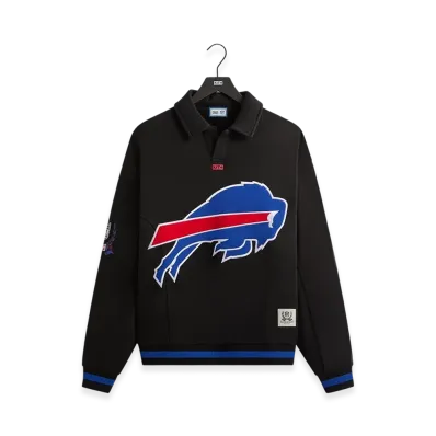 Kith x the NFL Buffalo Bills Vintage Rugby "Black"