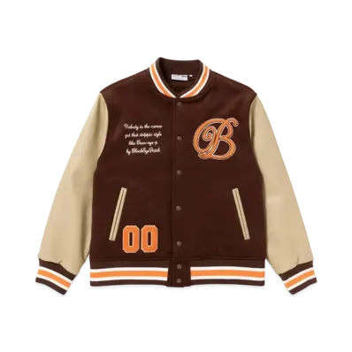 BlackEyePatch VARSITY JACKET "Brown"