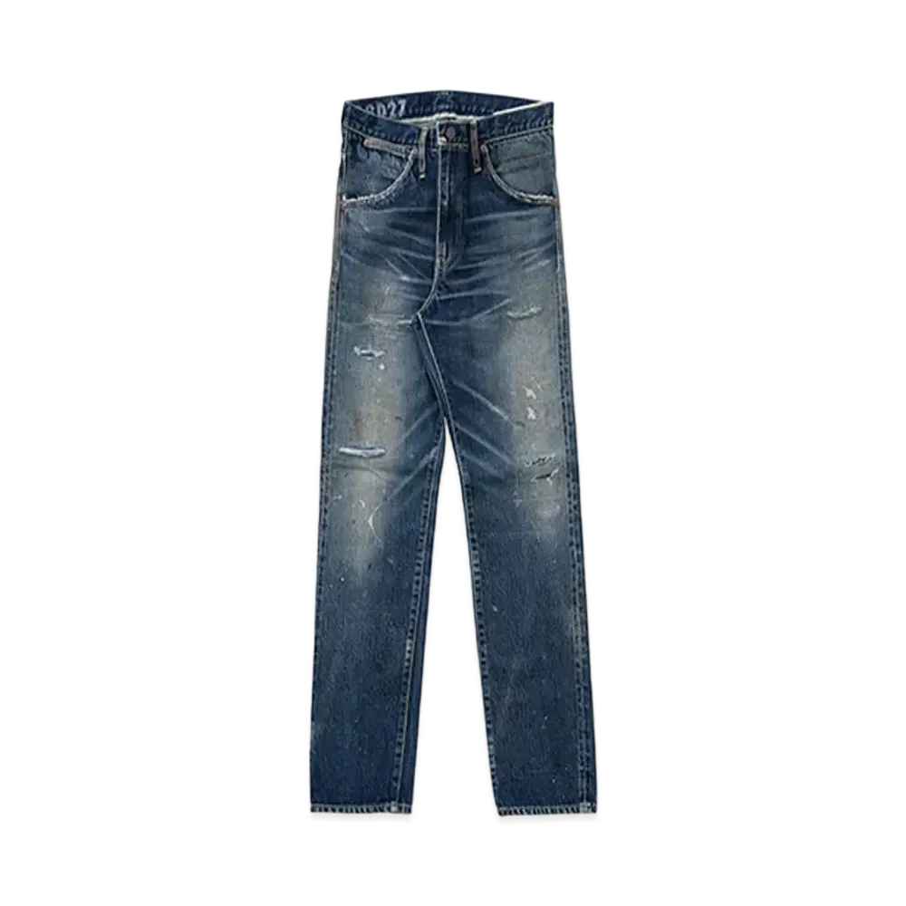 visvim SOCIAL SCULPTURE 18 DAMAGED-27 L30 "Denim"