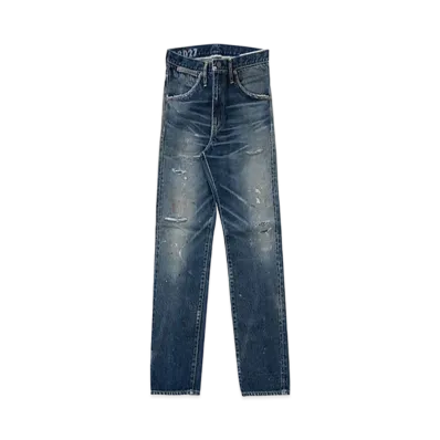 visvim SOCIAL SCULPTURE 18 DAMAGED-27 L30 "Denim"