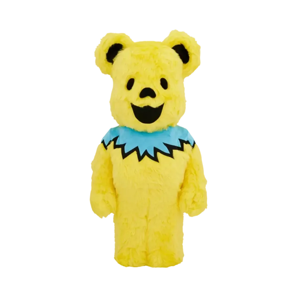 MEDICOM TOY "BEARBRICK" GRATEFUL DEAD DANCING BEARS COSTUME Ver. YELLOW 1000%