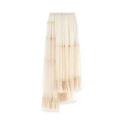 DRIES VAN NOTEN Women's Sunia Bis Skirt "Beige"