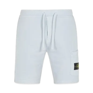 Stone Island 64651 Regular Fit Cargo Bermuda Shorts - 24SS "Sky Blue"