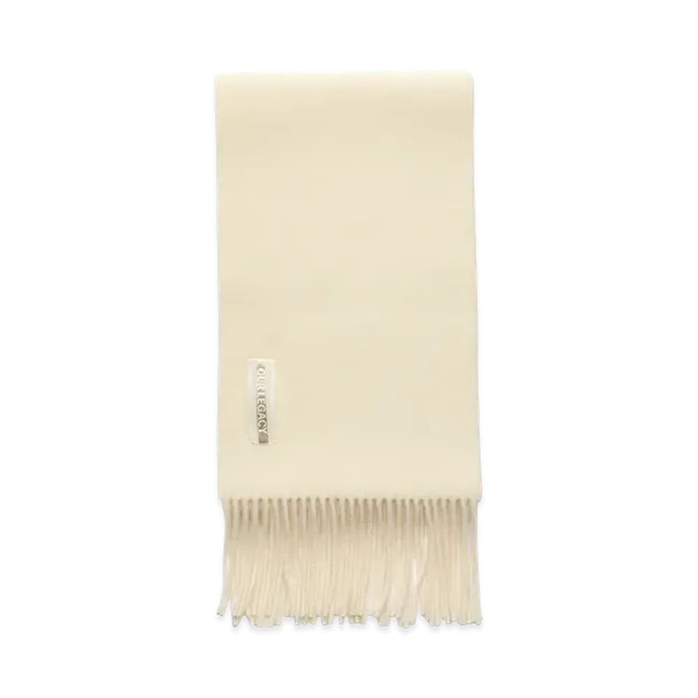OUR LEGACY Estate Scarf "Raw Double Wool"