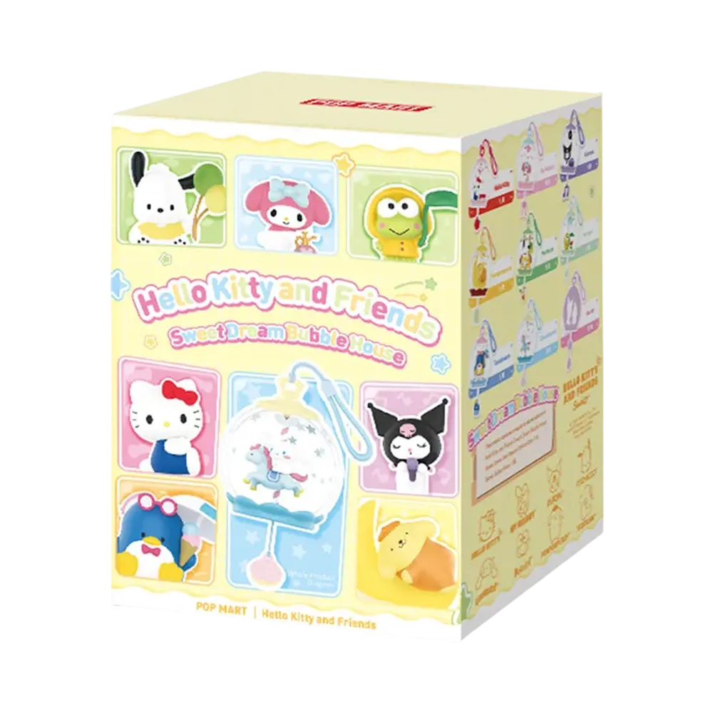 POP MART Hello Kitty and Friends Sweet Dream Bubble House Series Scene Sets [Piece]