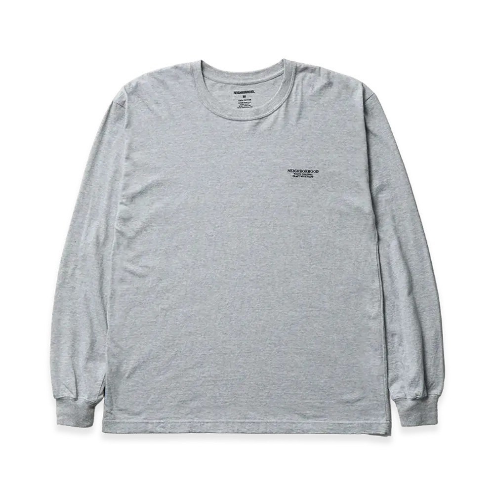 NEIGHBORHOOD NH . Tee LS-6 "Gray"