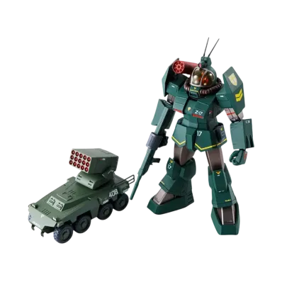 BANDAI "HI-METAL R" -Fang of the Sun Dougram- SOLTIC H8 ROUNDFACER & INSTEAD 40th Anniv.