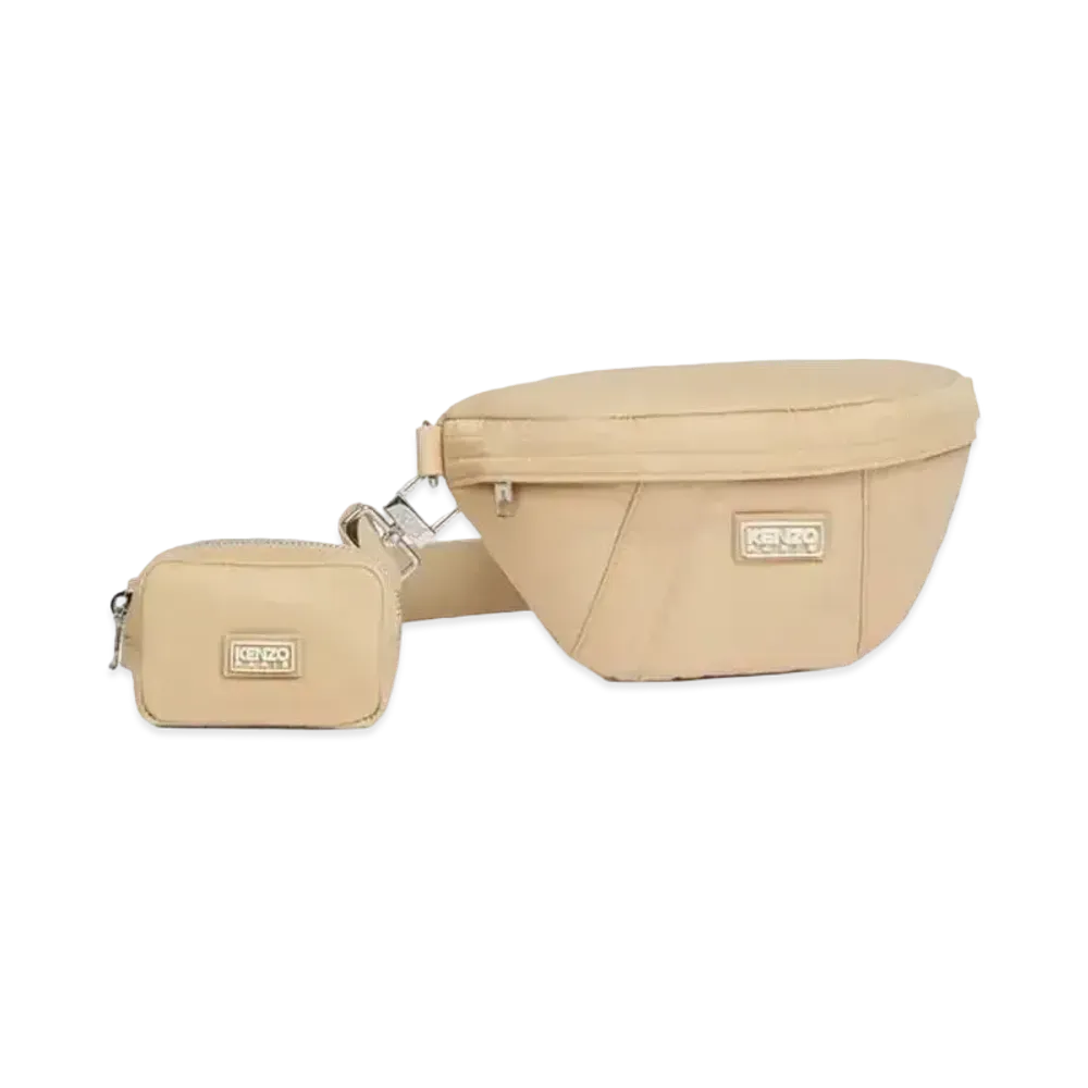 KENZO 'KENZOGO' Belt Bag "Beige"